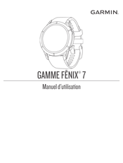 Garmin FENIX 7 Manuel D'utilisation