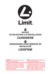 LIMIT LIGGF50B Notice D'utilisation Et D'installation