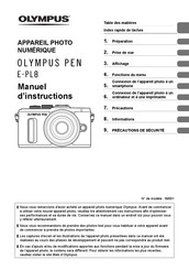 Olympus PEN E-PL8 Manuel D'instructions