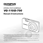 Olympus VG-110 Manuel D'instructions