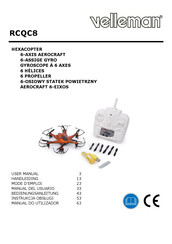 Velleman RCQC8 Mode D'emploi