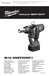 AEG M18 ONEFHIWF1 Notice Originale