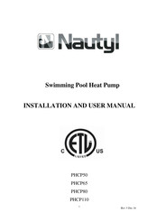 Nautyl PHCP65 Manuel D'installation Et D'utilisation