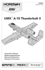 Horizon Hobby UMX A-10 Thunderbolt II Manuel D'utilisation