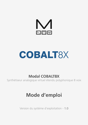 Modal COBALT8X Mode D'emploi