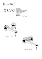 newform O'RAMA 68430E Instructions De Montage