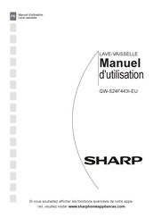 Sharp QW-S24F443I-EU Manuel D'utilisation