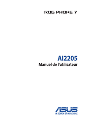Asus AI2205 Manuel De L'utilisateur