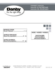 Danby DWC036A2BDB-6 Manuel Du Propriétaire