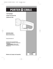 Porter Cable PC1800FL Manuel D'instructions