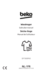 Beko DF7300PX0 Manuel De L'utilisateur