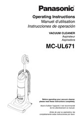 Panasonic MC-UL671 Manuel D'utilisation