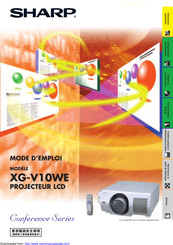 Sharp XG-V10WE Mode D'emploi