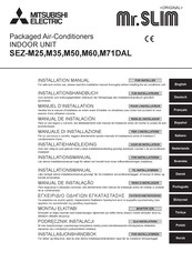 Mitsubishi Electric Mr.SLIM SEZ-M25DAL Manuel D'installation