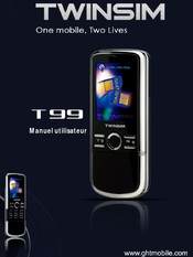 GHT TWINSIM T99 Manuel Utilisateur