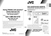 JVC KD-HDR70 Manuel D'instructions
