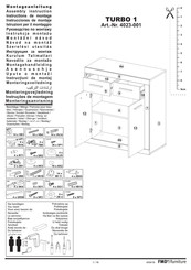 FMD Furniture 4023-001 Instructions De Montage
