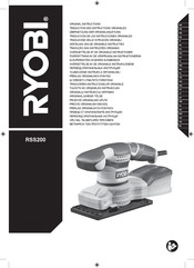 Ryobi RSS200 Traduction Des Instructions Originales