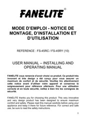 Fanelite FS-45RY 10 Mode D'emploi