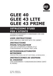 IARP GLEE 43 LITE Instructions Pour L'utilisateur