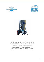 ICEsonic MIGHTY E Mode D'emploi