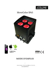 J.Collyns MoveColor IP65 Mode D'emploi