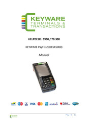 Keyware PayFix 2 DESK5000 Manuel