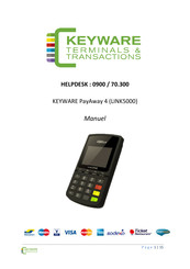 Keyware PayAway 4 LINK5000 Manuel