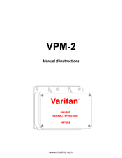 Varifan VPM-1 Manuel D'instructions