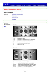 M3i Mx4v2s Notice D'utilisation