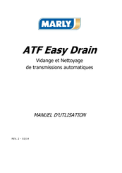 MARLY ATF Easy Drain Manuel D'utilisation