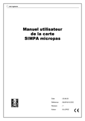 midi ingenierie SIMPA Manuel Utilisateur