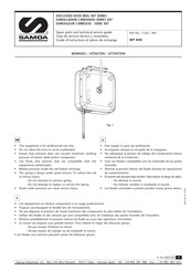 Samoa 507 Série Guide D'instructions Et Pièces De Rechange