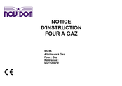 NOVIDOM NVCG55ICF Notice D'instructions