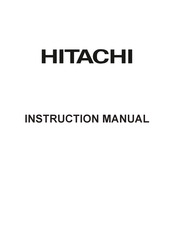 Hitachi 32HAE2353W Manuel D'utilisation