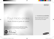 Samsung MG23F302E Série Mode D'emploi Et Guide De Cuisson