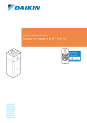 Daikin Altherma 3 H HT ECH2O ETSXB16E Guide De Référence Utilisateur