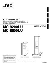 JVC MC-8600LU Manuel D'instructions