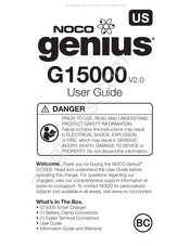 Noco Genius G15000 Manuel D'utilisation