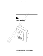 Raychem TA Serie Mode D'emploi