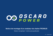 OSCARO POWER FRONIUS Notice De Montage