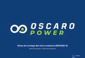 OSCARO POWER ENPHASE IQ Notice De Montage