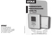 OTAX TPH05 Notice D'utilisation