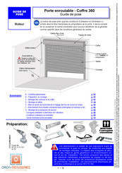 Orion Menuiseries Coffre 360 Guide De Pose