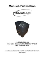 PHOCEA LIGHT PL-BOXBHF6X15W Manuel D'utilisation