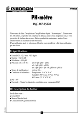 Pierron MT 05820 Guide Rapide