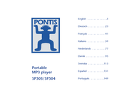 Pontis SP503 Mode D'emploi