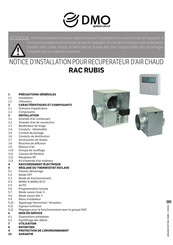 QUINOA DMO RAC RUBIS Notice D'installation