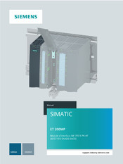 Siemens SIMATIC ET 200MP IM 155-5 PN HF Manuel D'instructions