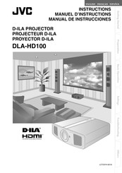 JVC DLA-HD100 Manuel D'instructions